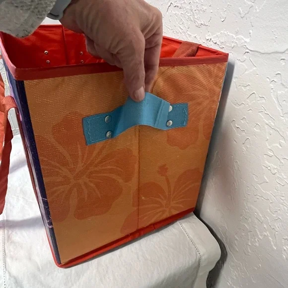 Trader Joe's Stand-Up Collapsible Grocery Tote Bag - Picture 6 of 11